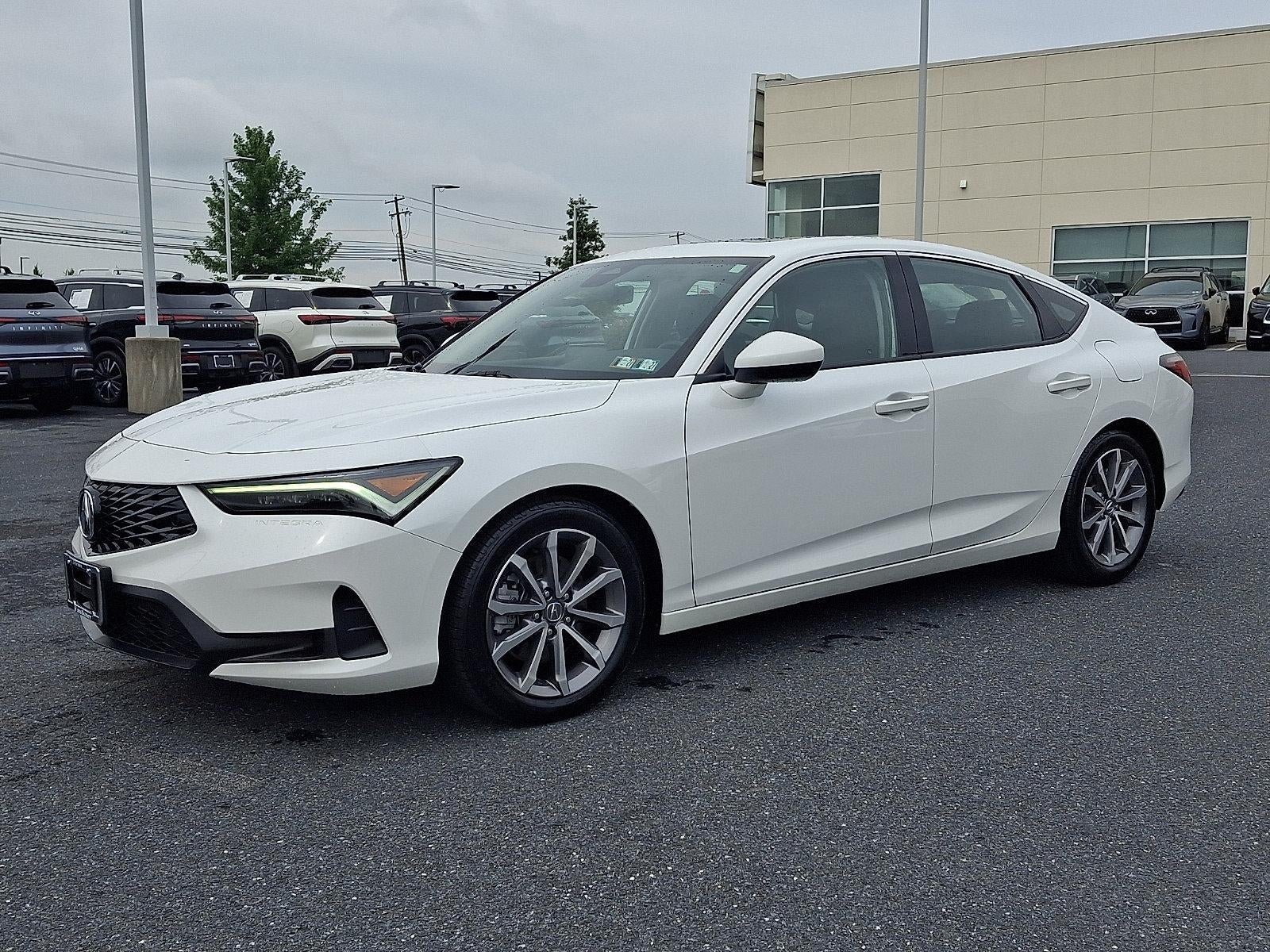 2023 Acura Integra — rear three-quarter view