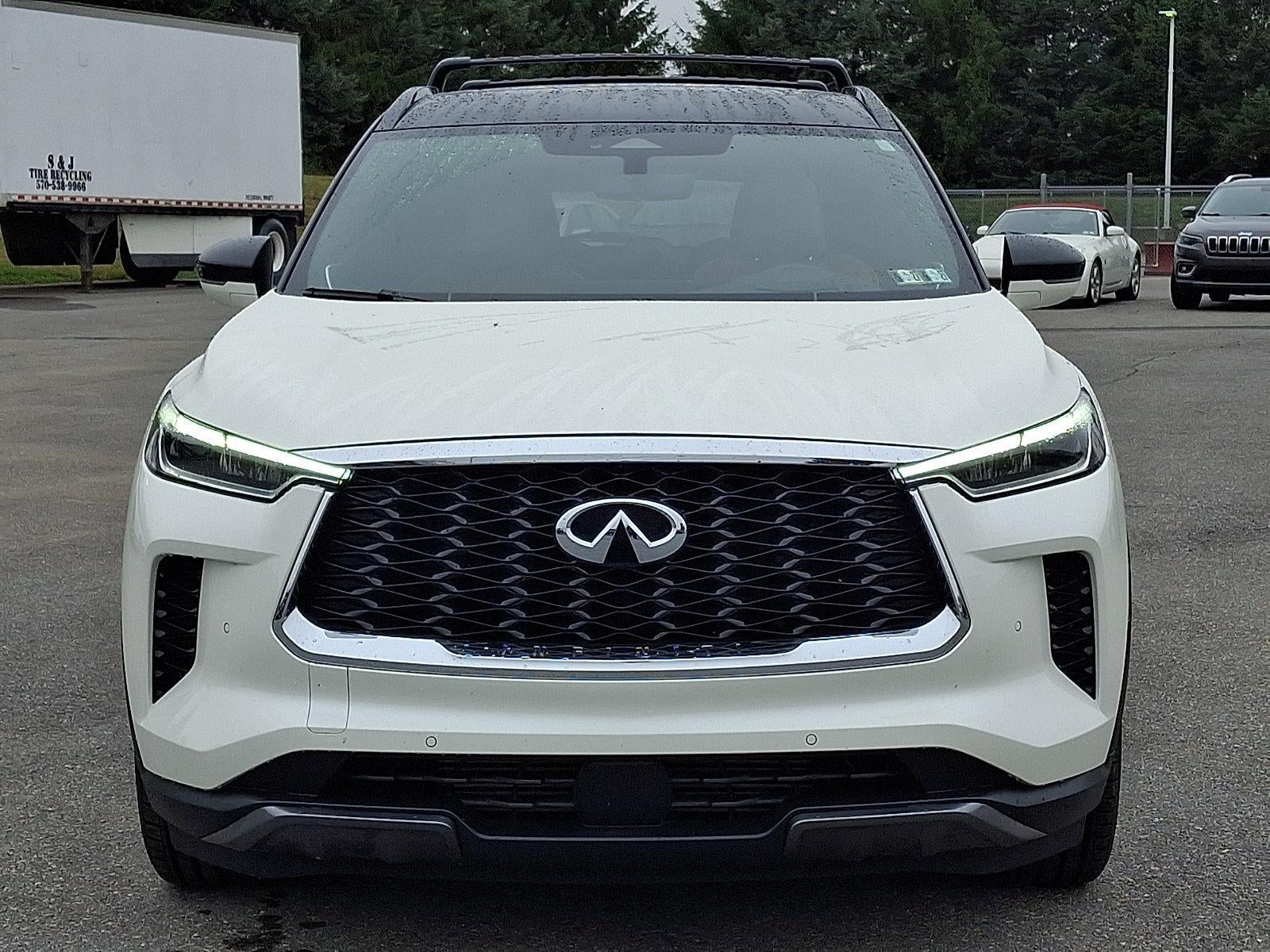 2025 INFINITI QX60 — side profile view