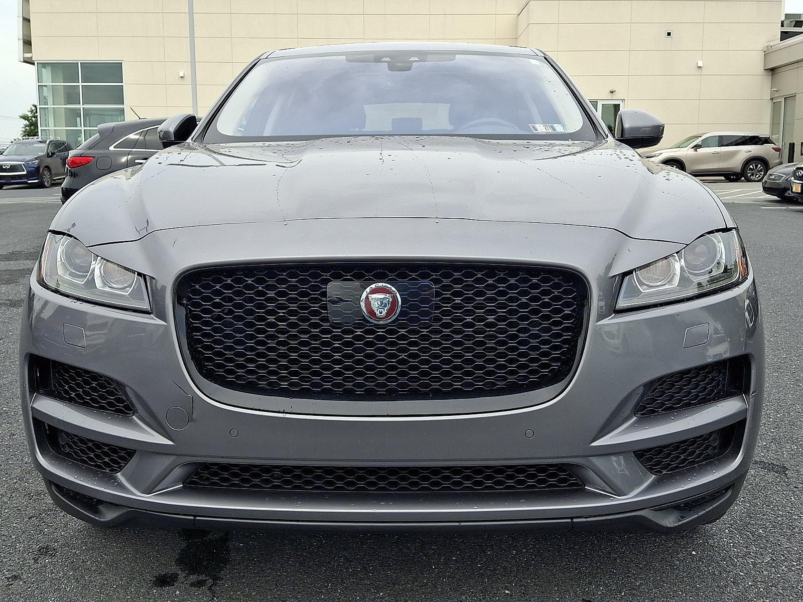 2020 Jaguar F-PACE — rear three-quarter view