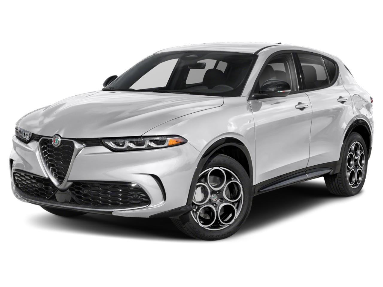 2024 Alfa Romeo Tonale Veloce EAWD in Milano White — front three-quarter view