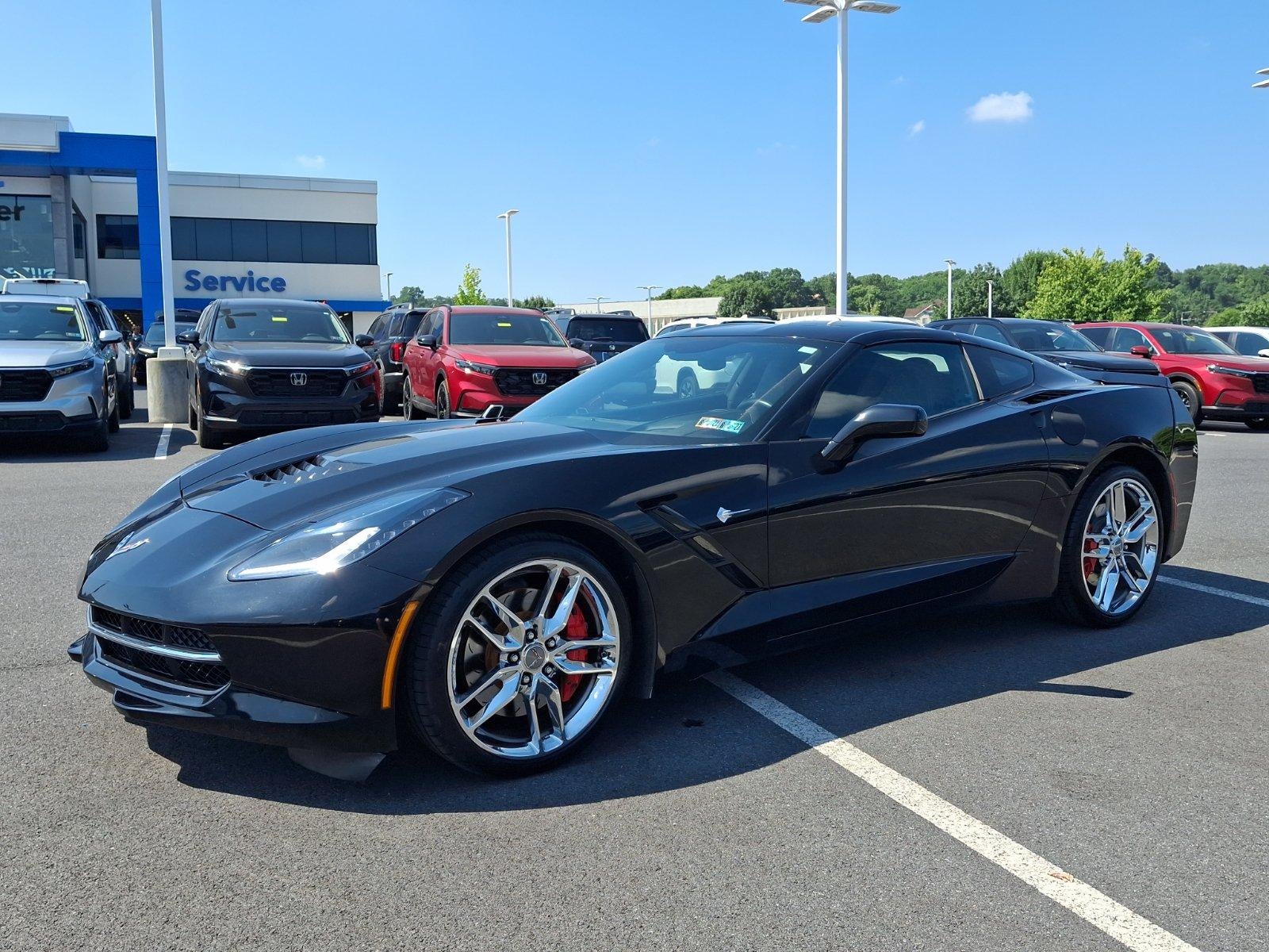 2014 Chevrolet Corvette Stingray — rear three-quarter view