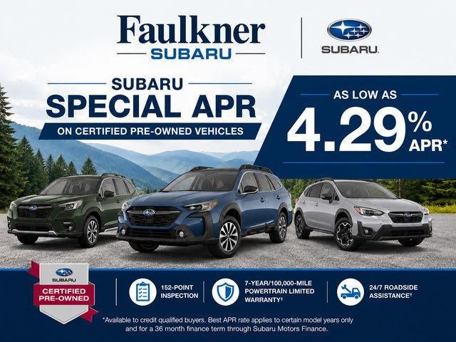 2024 Subaru Crosstrek — rear three-quarter view