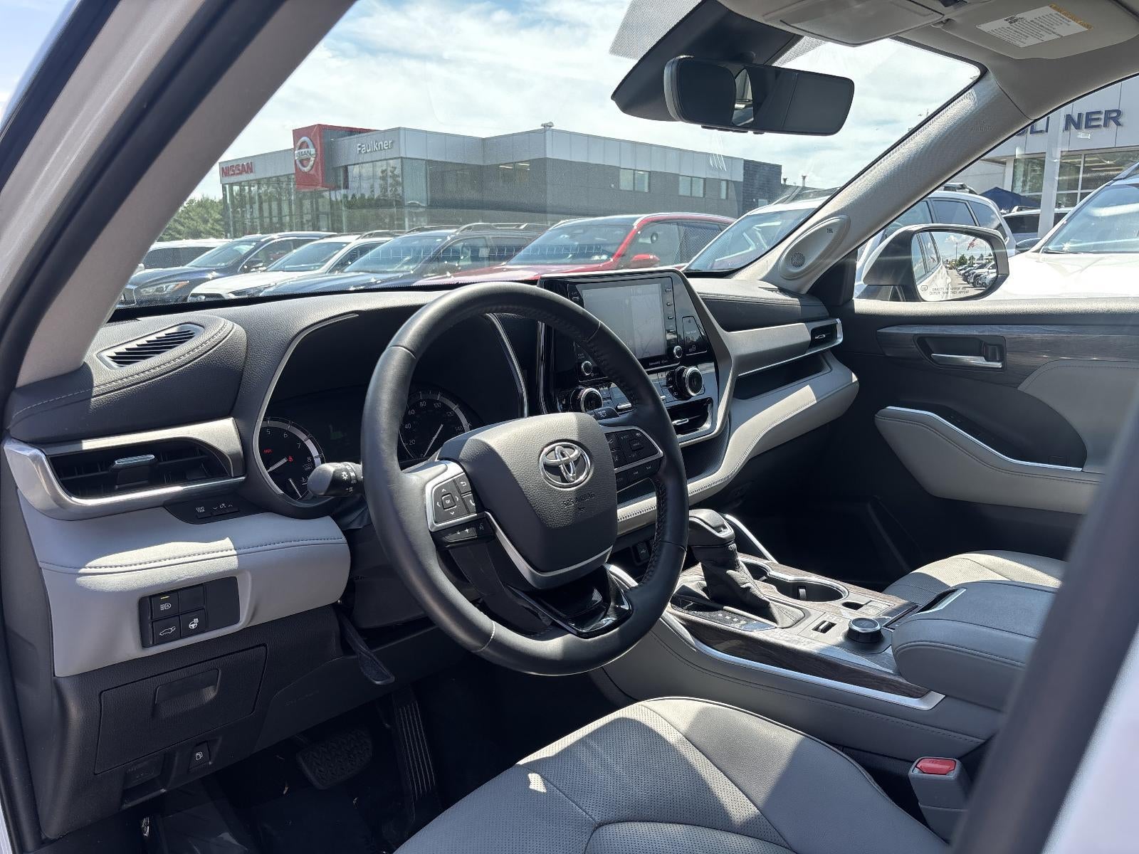 2020 Toyota Highlander — interior view