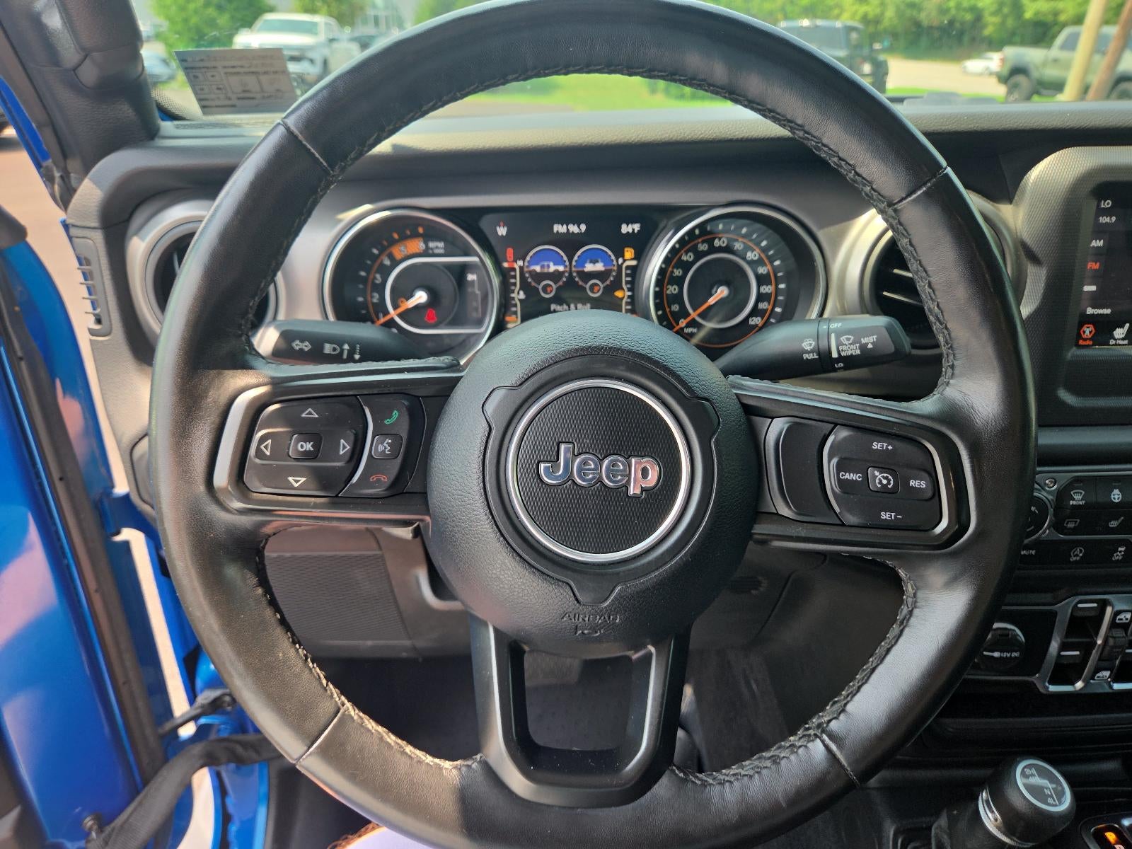 2021 Jeep Gladiator — rear three-quarter view