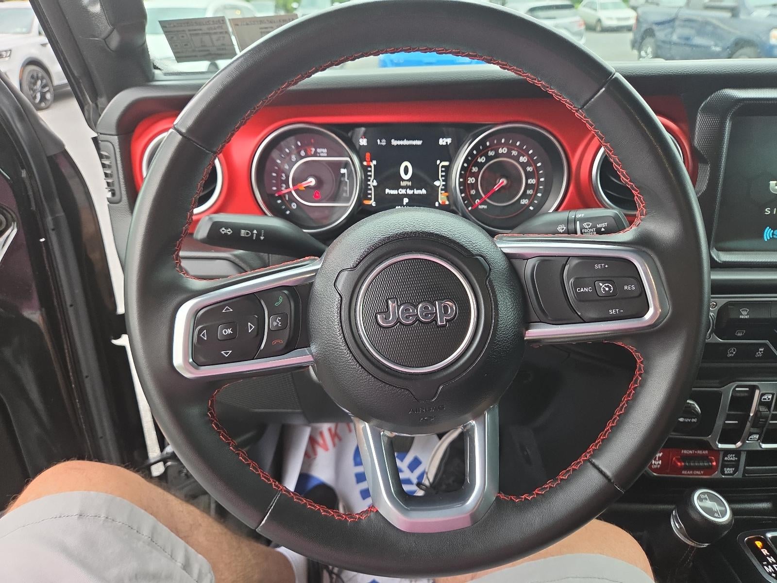 2022 Jeep Gladiator — interior view