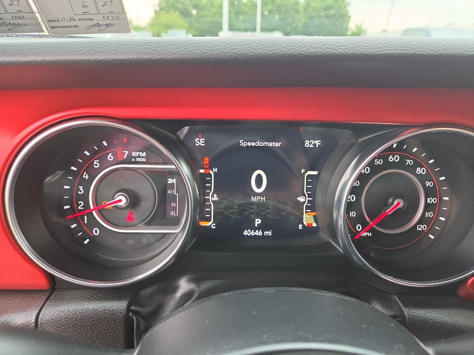 2022 Jeep Gladiator — detail view
