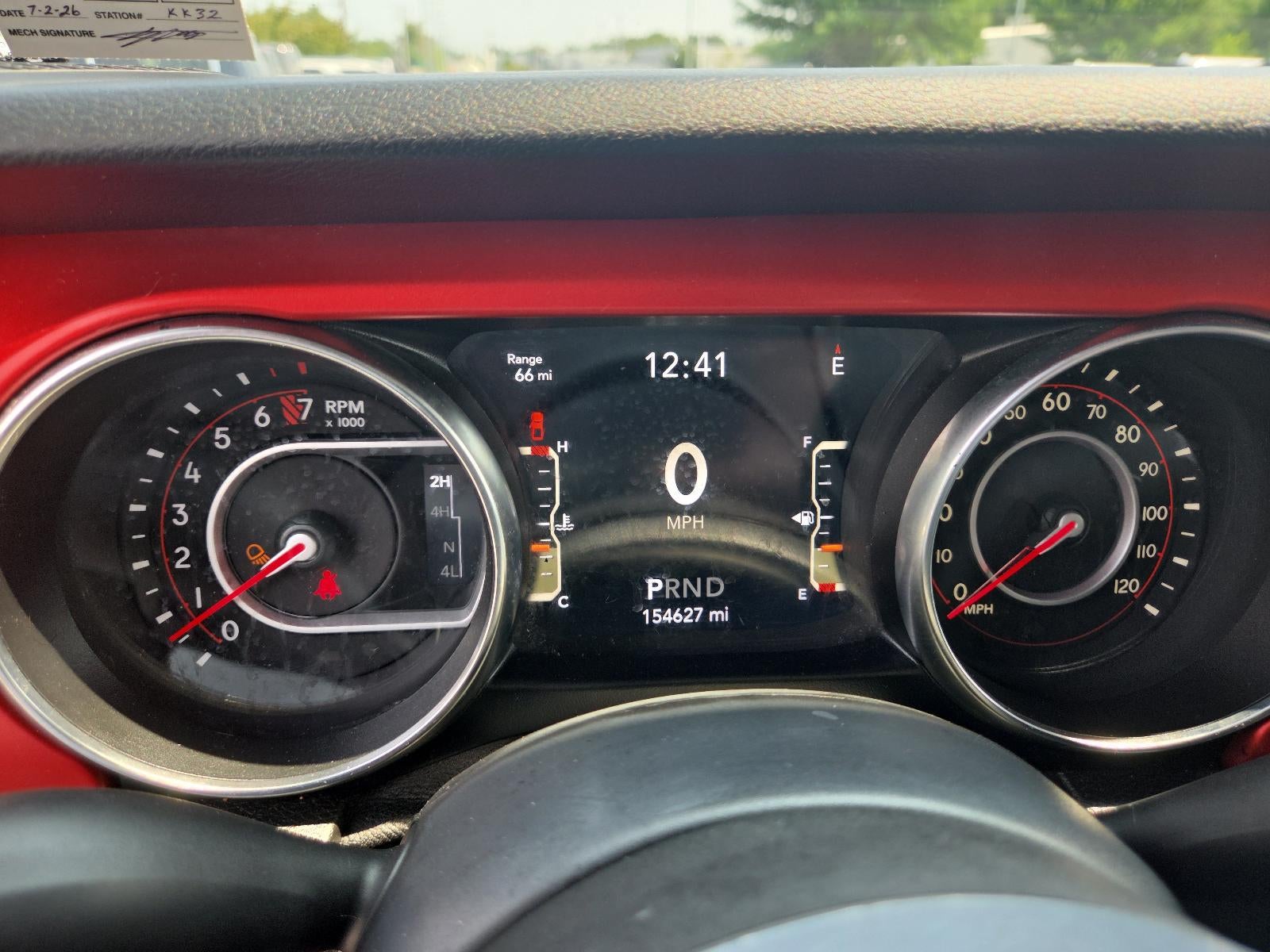 2020 Jeep Gladiator — interior view