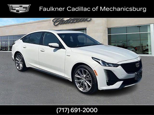 2023 Cadillac CT5-V Base in Rift Metallic — front three-quarter view
