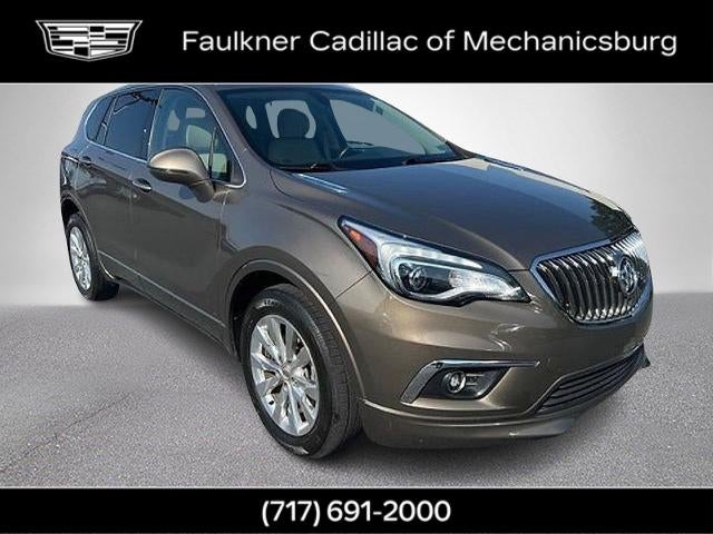 2017 Buick Envision — rear three-quarter view