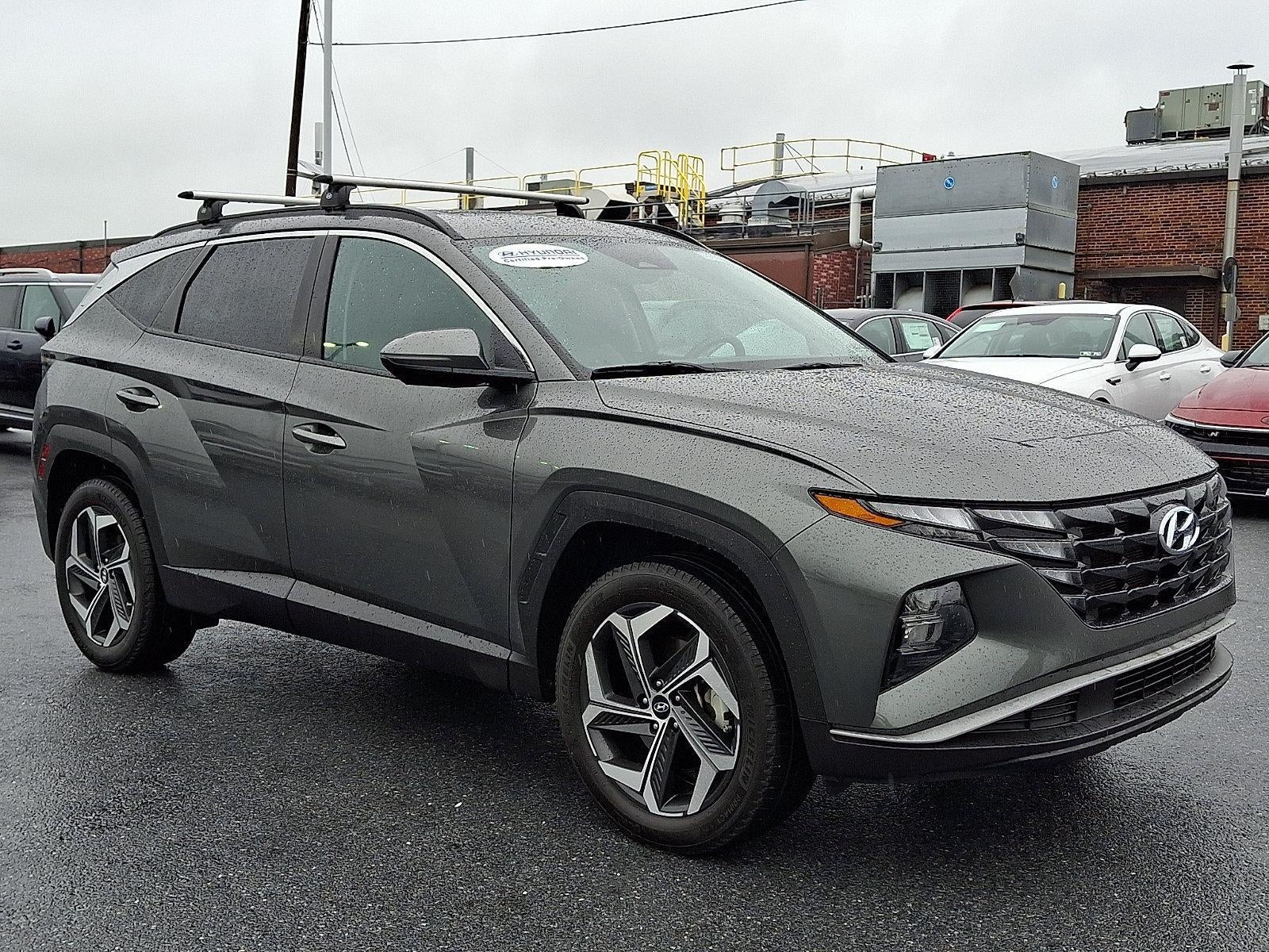 2023 Hyundai TUCSON — rear three-quarter view