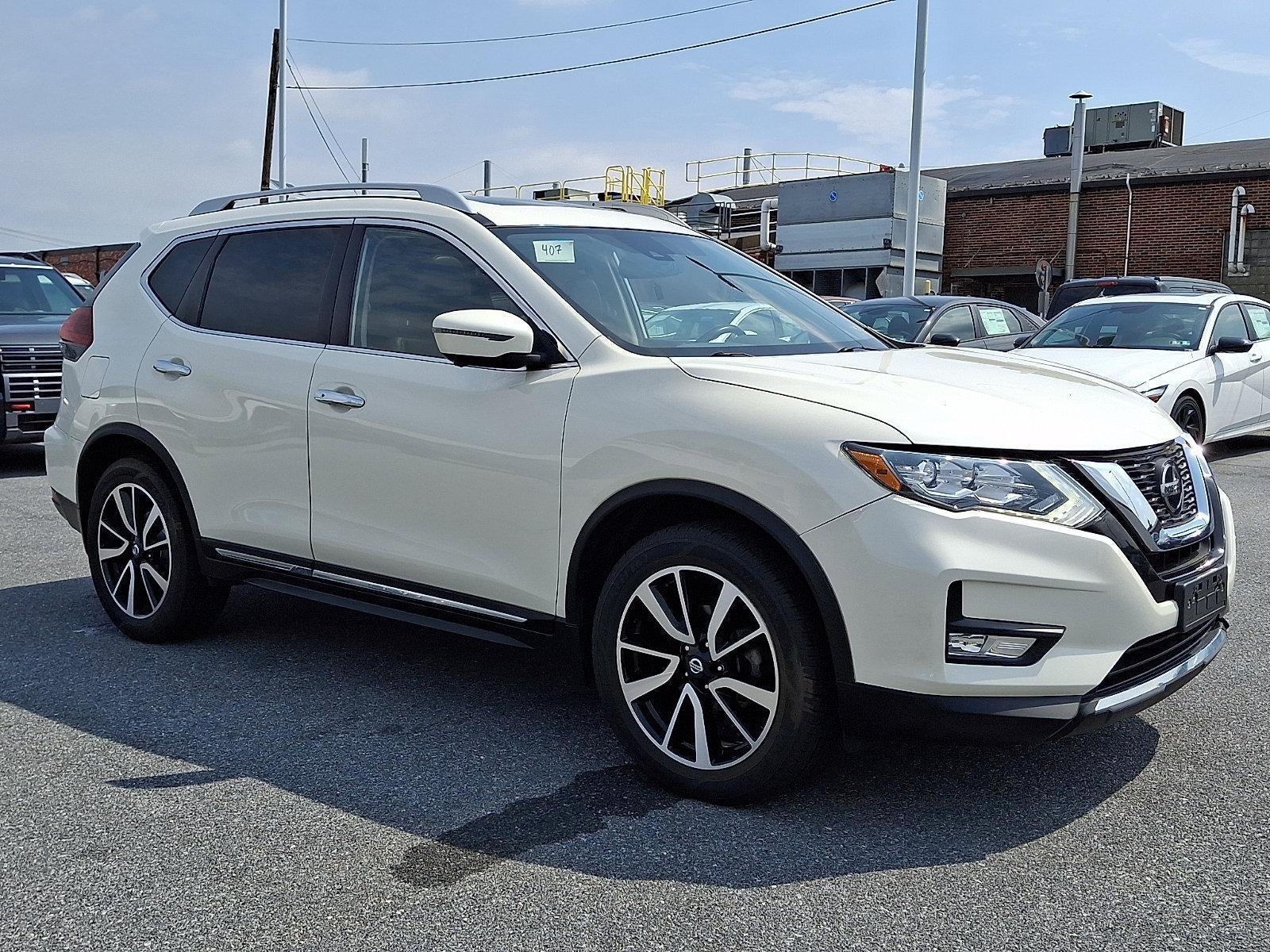 2018 Nissan Rogue — rear three-quarter view
